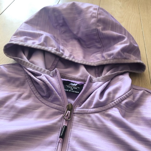 New Balance 1/4 Zip Running Jacket in Purple Heather Size M - Picture 9 of 12
